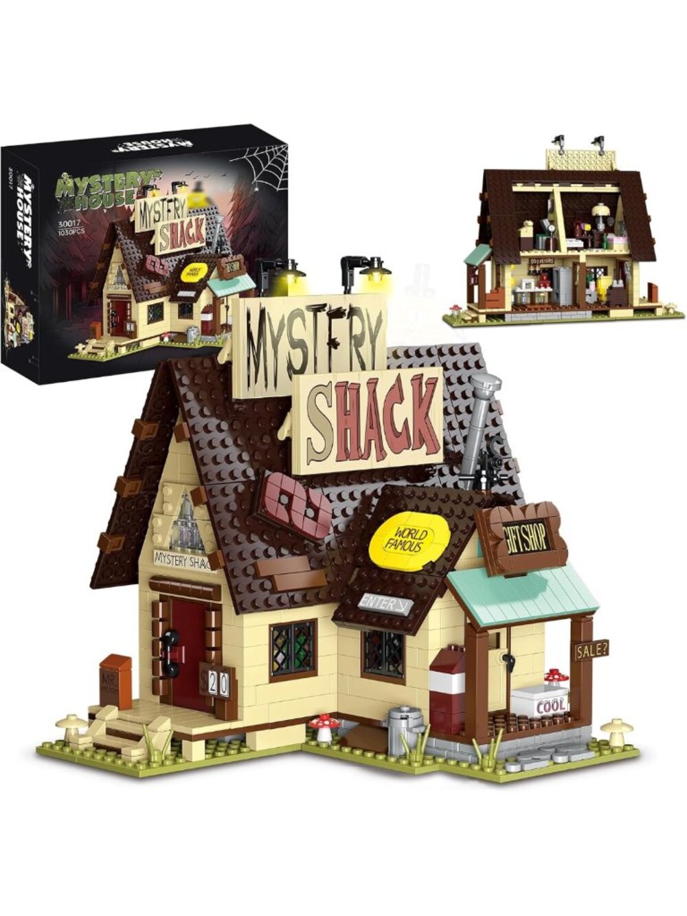 Mystery Falls Gravity Building Set - Creative Construction Toys for Kids
